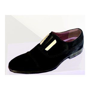 After Midnight 6593 Black Smoking Loafers